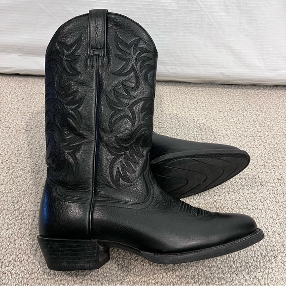 Ariat  Heritage R Toe Black Leather Cowboy Boots Western 10002218 Men Sz 8.5 EE, - Picture 16 of 16